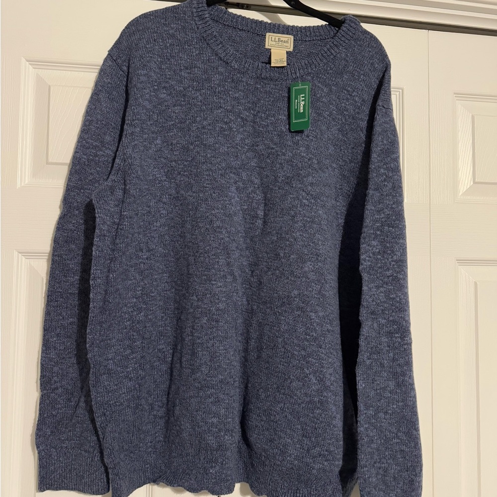L.L. Bean Men's Blue Sweater